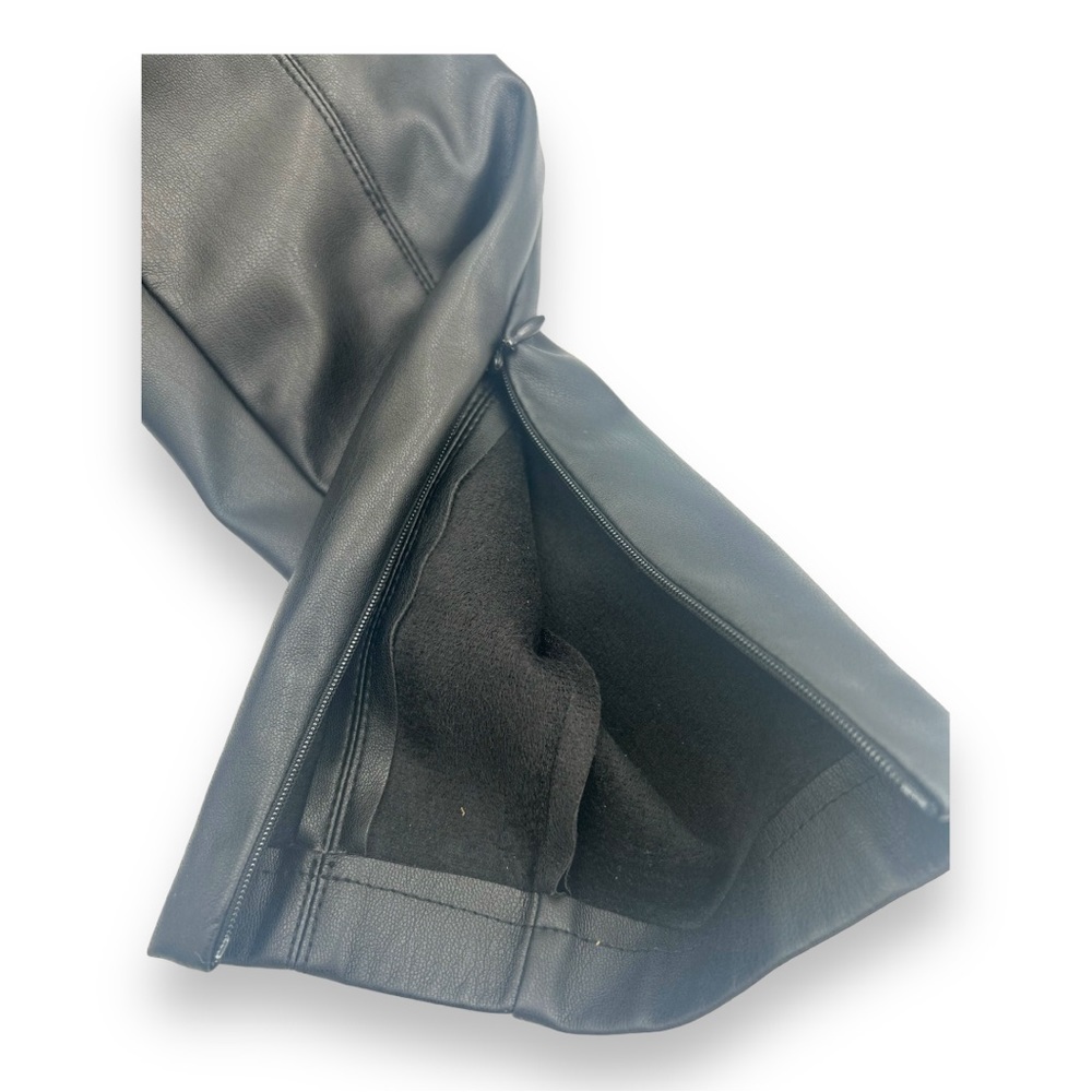 zara faux leather pants - Picture 4 of 5